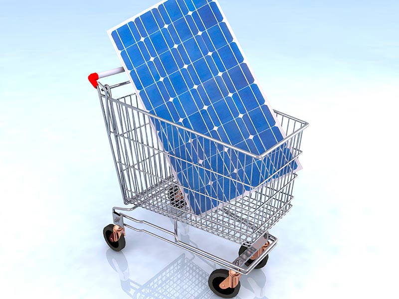 Where can I buy solar panel kits? solar panel kit in shopping cart