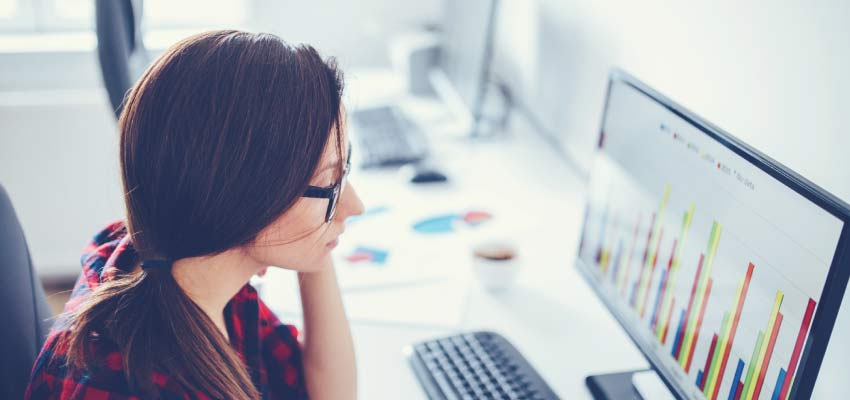 girl sitting at computer