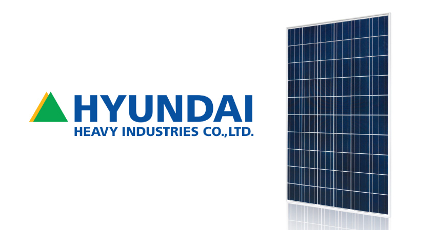 Hyundai solar panels