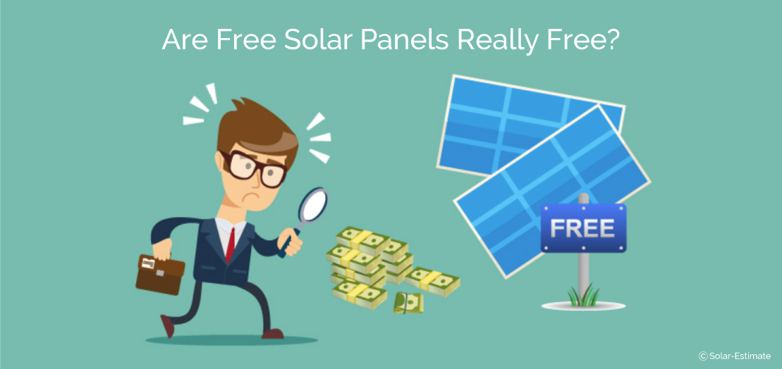 Are free solar panels really free?
