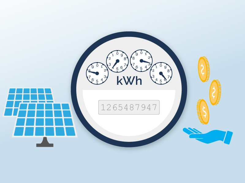 How much do FPL net metering rates pay for excess solar power exported to the grid?