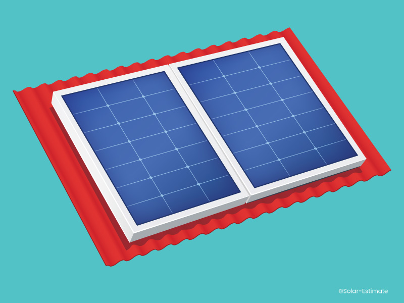 What are the advantages and disadvantages of solar panel installation on a metal roof?